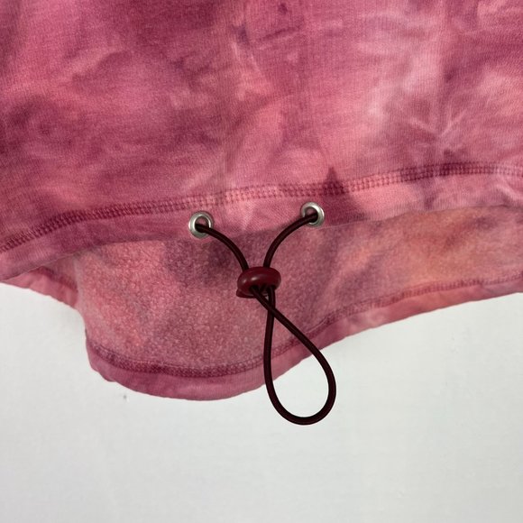 NWT BP Tie Dye Fleece Hoodie In Pink-Purple Tie Dye Sweatshirt Size XS - Picture 5 of 11